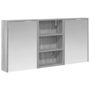 Set di Armadi da Bagno | Armadio da bagno con lo scaffale 3 pz 126 x 16 x 62.5 cm