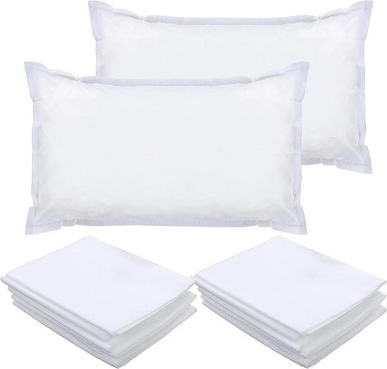 Sacchetto di protezione per divano in tessuto di poliestere 80 x 50 cm - Pacchetto da 20 - Respirante e trasportabile - Per saloni di bellezza, alberghi, pensioni e viaggi