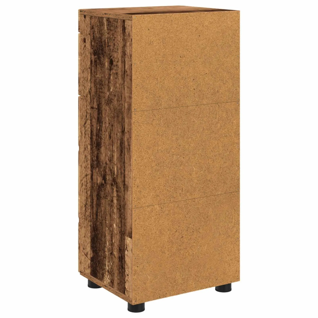 Set di Armadi da Bagno | Armadio da bagno TULUM Legno vecchio 37 x 31,5 x 82 cm