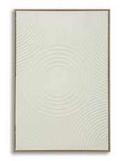 Dipinto su Tela Semplicity con Cornice 80x3,8x120 cm in Pino e Tela e Plastica