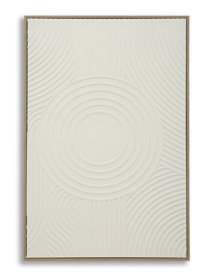 Dipinto su Tela Semplicity con Cornice 80x3,8x120 cm in Pino e Tela e Plastica