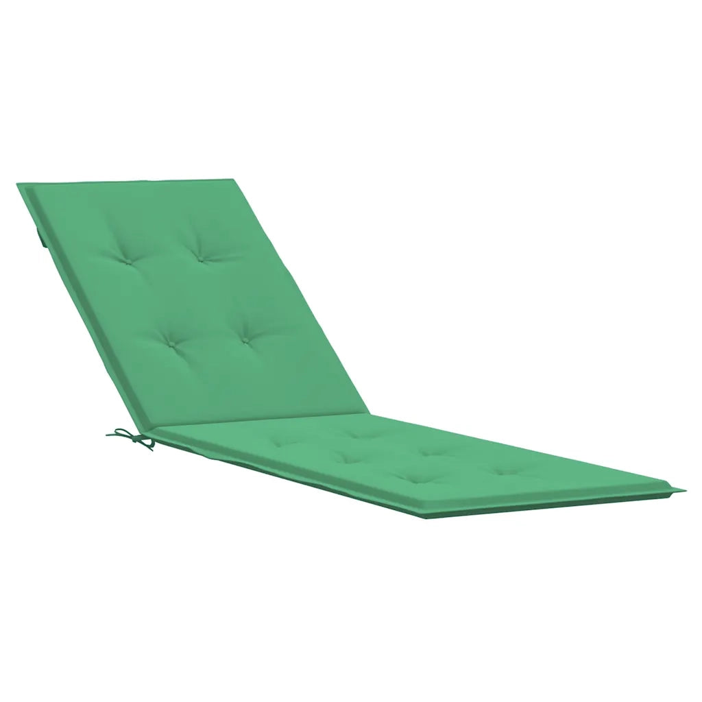 Cuscino per Sdraio Verde (75+105)x50x4 cm 314178