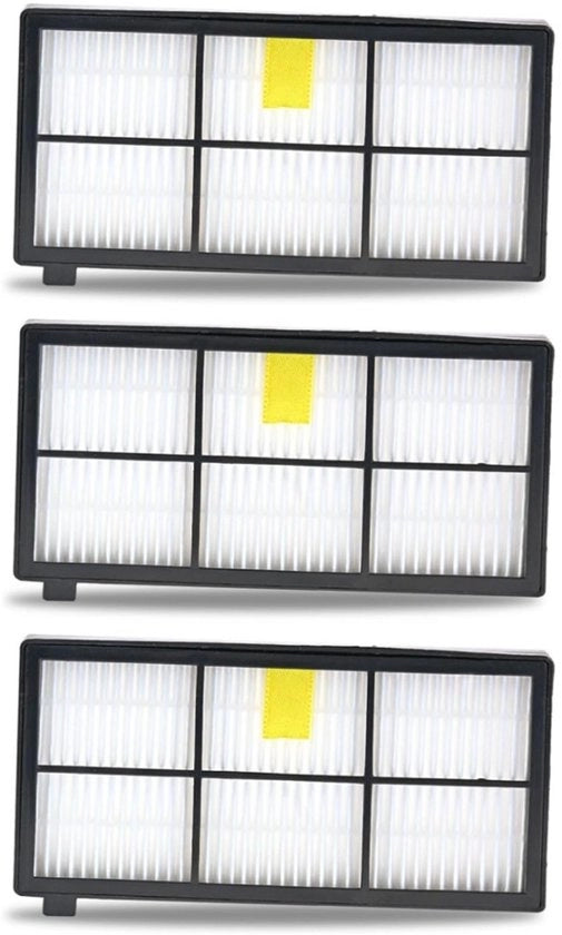 3 Filtri HEPA per Roomba 800 serie e 900 serie - Parte di aspirapolvere - filtri - Accessori di manutenzione e pulizia del aspirapolvere