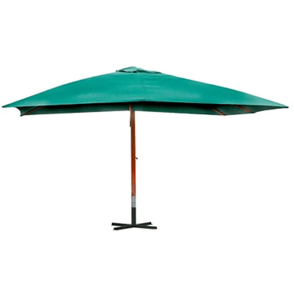 Ombrellone a Sbalzo-Ombrello da giardino Melia 300 x 400 cm Verde