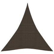 Vela ombreggiante/ombrellone 160 g/m² HDPE 5 x 6 x 6 m marrone 02_0009175