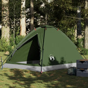Tenda da Campeggio a Cupola 4 Persone Verde Oliva Impermeabile 4009636