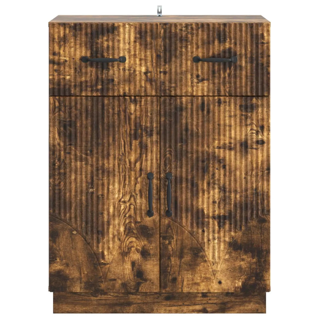 Credenza Rovere Fumo 66 x 34,5 x 87 cm Legno ingegnerizzato