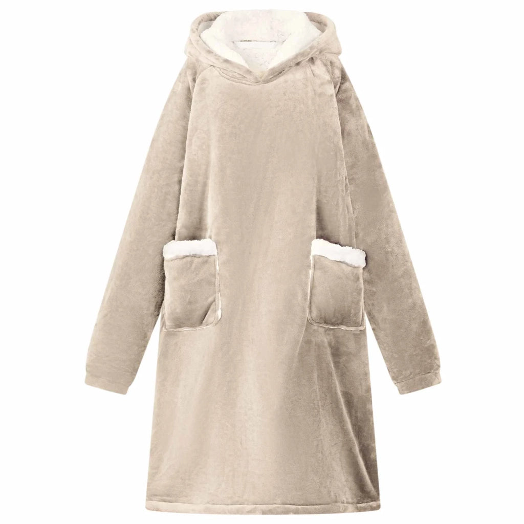 Felpa coperta Beige M Pile e Flanella CFW9869725