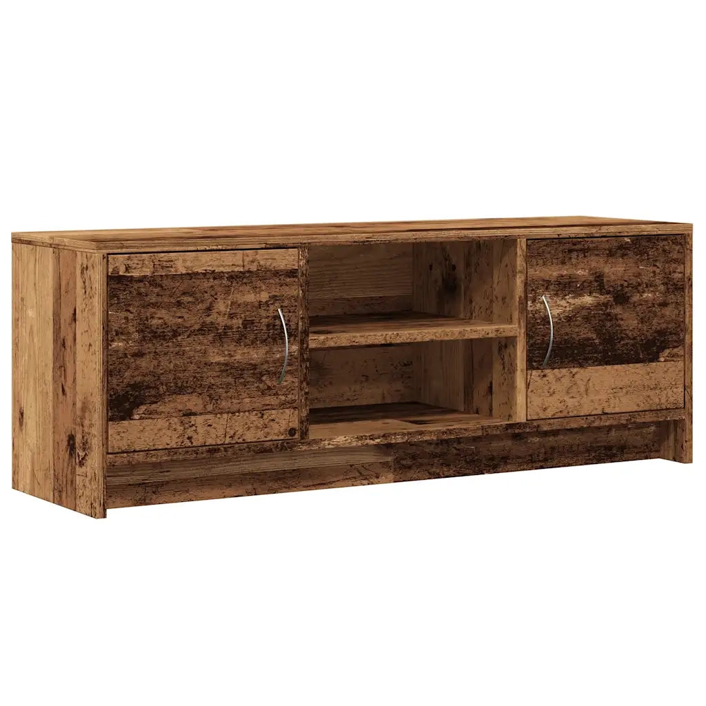 Mobile Porta TV Legno Antico 102x30x37,5 cm Legno Multistrato 855816
