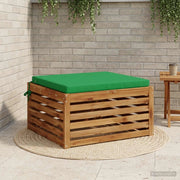 Cuscino per Sedia in Unico Pezzo SOEST 100% Poliestere Verde 944857