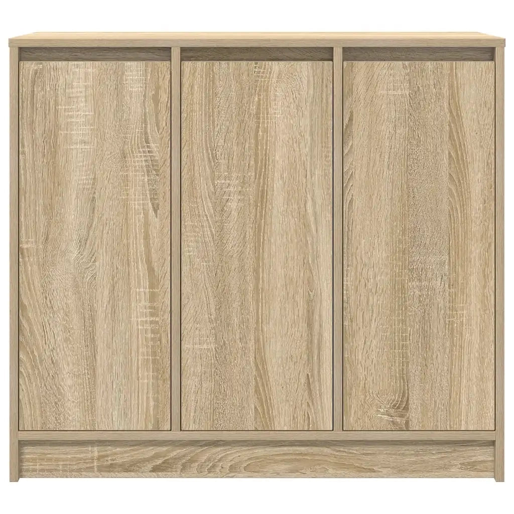 Credenza Rovere Sonoma 85x34x76 cm in Legno Multistrato 861627