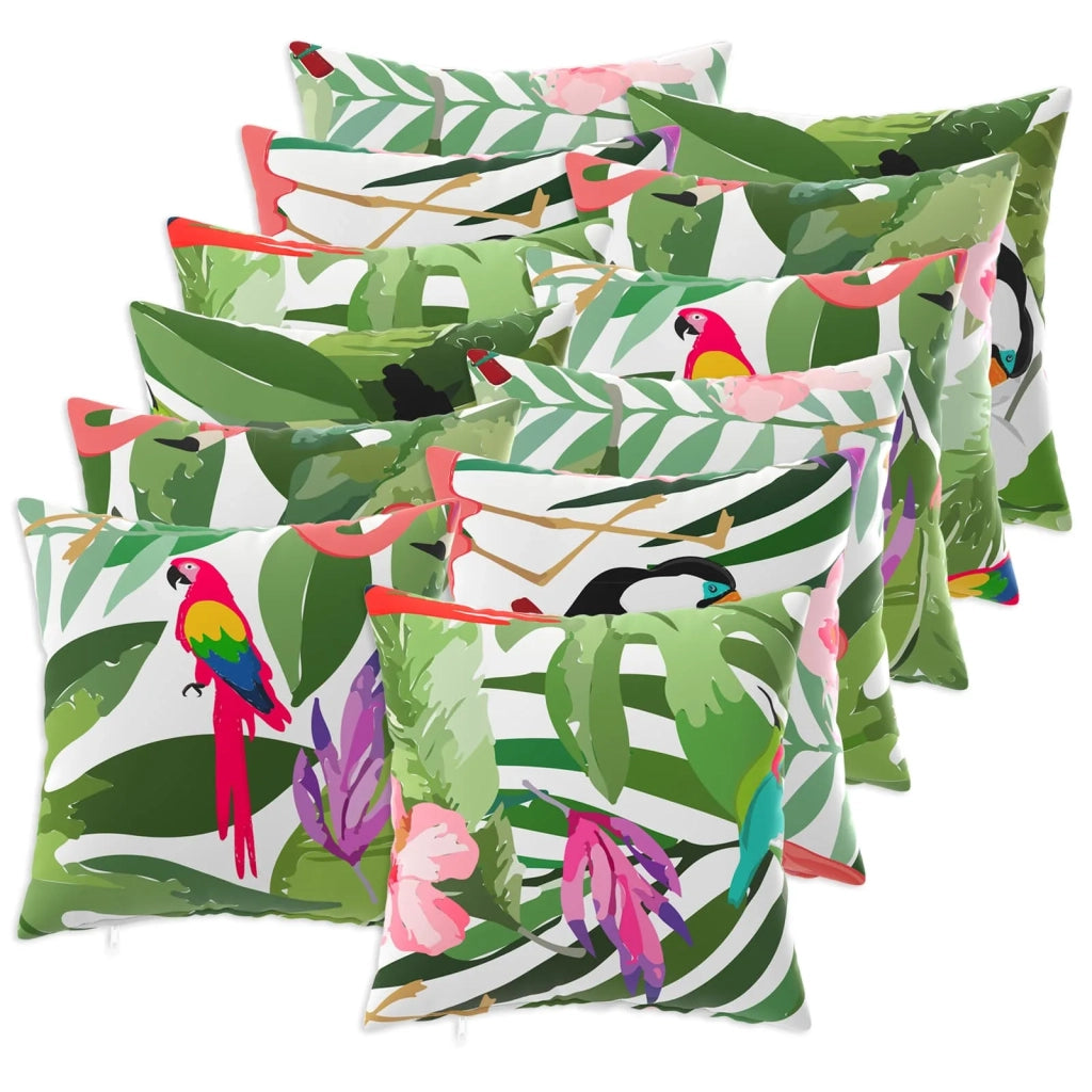Federa 12 pcs HEERLEN Multicolore 40 x 40 cm Poliestere 908568