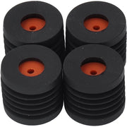 Supporto antivibrazione per 3D printer - Pieghe in gomma - Antiscivolo - Diametro esterno 29 mm - Altezza 26 mm - Dampened oscillatori