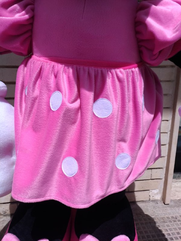 Disney - Topolino - Peluche Minnie Gigante con Base - Altezza 160 cm, Larghezza 80cm