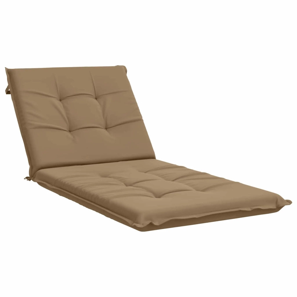 Cuscino per Lettino GEMERT 100% Poliestere Tortora 947424