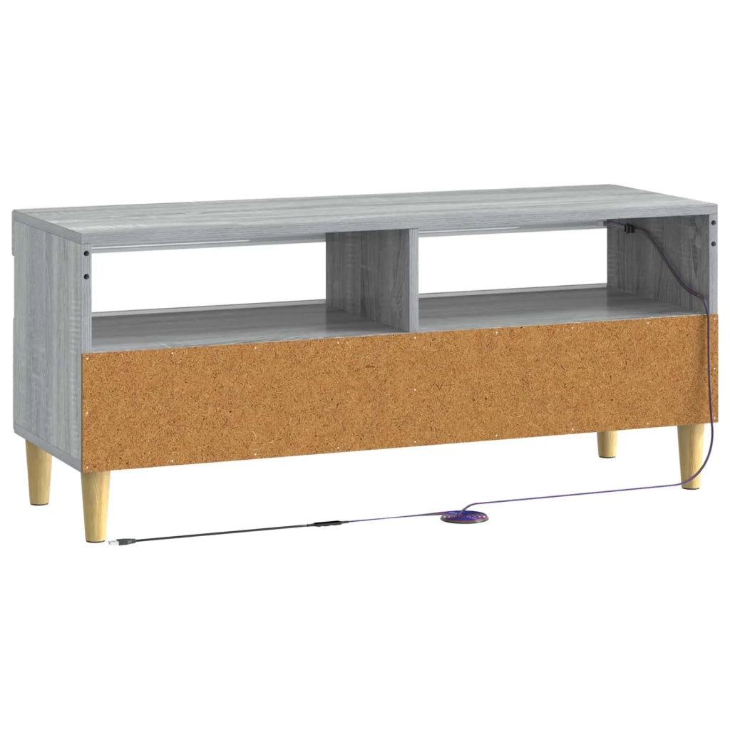 Mobile TV LED Sonoma grigio Legno ingegnerizzato 896771
