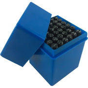 Trade Shop - Punzoni Numeratori Lettere + Numeri + Simboli & 36 Pezzi Da 8mm -