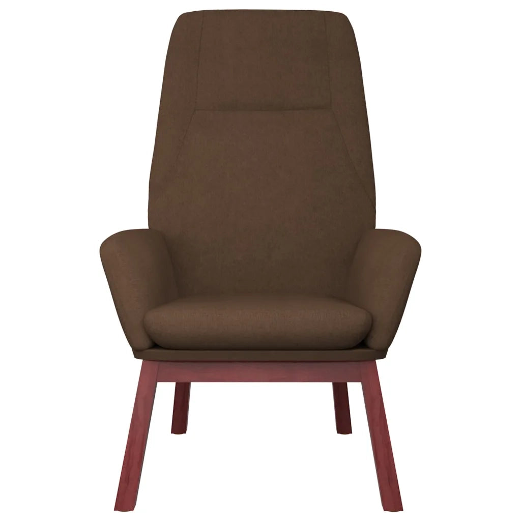 Poltrona Relax Marrone in Tessuto 341386