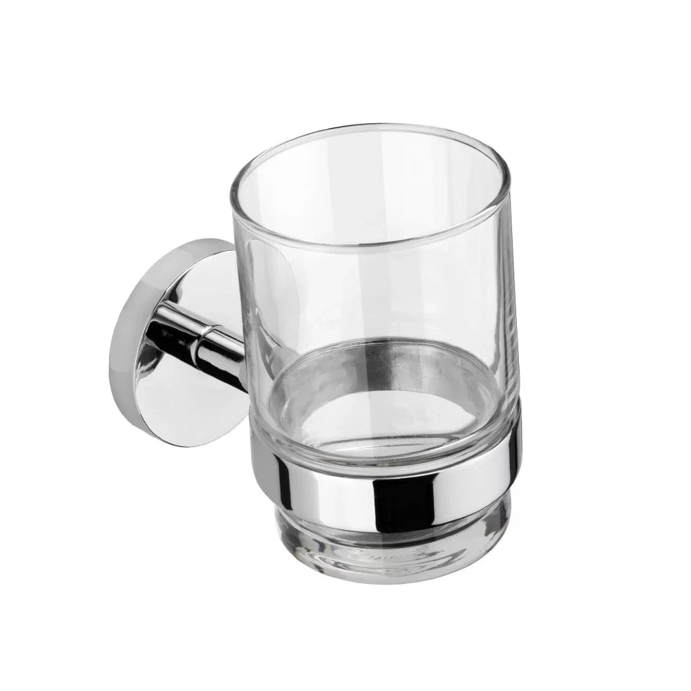 Porta bicchiere da muro serie nexo - fissaggio incollo o viti