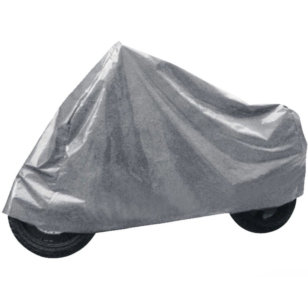 Trade Shop - Telo Coprimoto Scooter 229x99x125cm Cover Copri Moto Grigio Anti Pioggia Neve -
