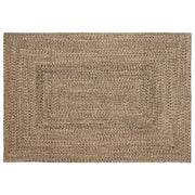 Tappeti per area Naturale e Nero 120 x 170 cm Juta 42010499