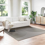 Tappeti per area Quadrato GALATI Grigio 240 x 240 cm Poliestere 42022826