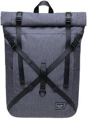 Borsa da Spalle per Uomo, Grigio Scuro Jnl-kf07-2-09, M, Borsa da Spalle
