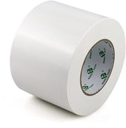 Tape di protezione, nastro adesivo, bianco, 100 mm x 50 m, impermeabile, nastro di protezione per riparare, fissare, legare, rinforzare e sigillare
