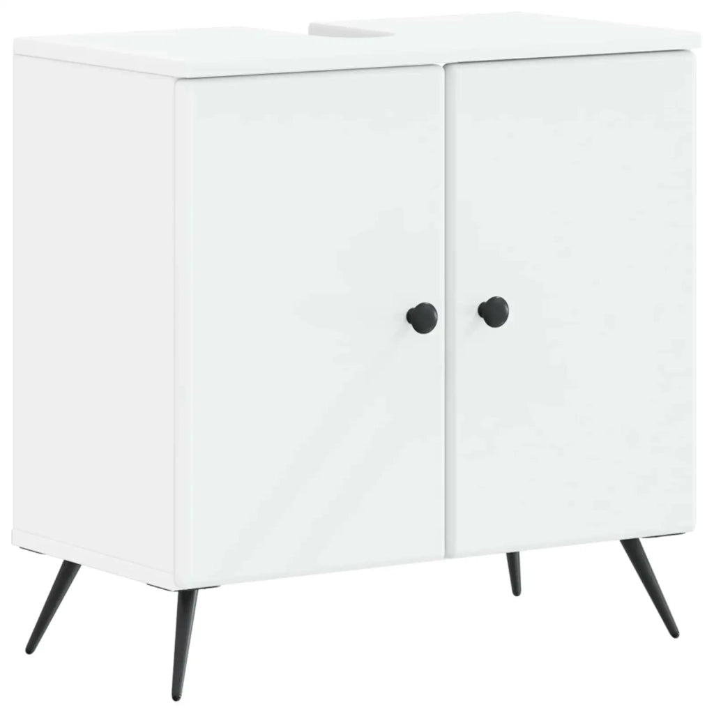 Armadio per Lavabo da Bagno BREDA Bianco 59,5 x 31,5 x 59 cm 897445