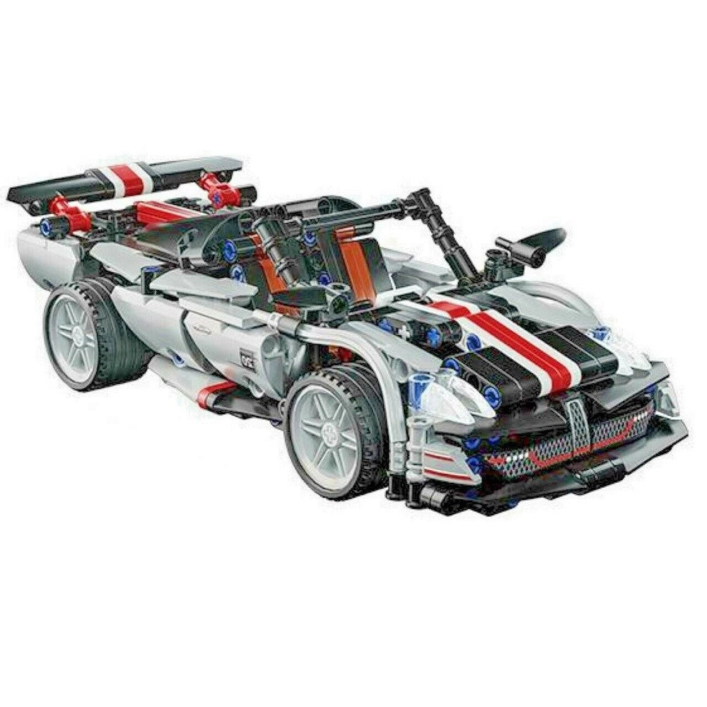 Trade Shop - Costruzioni Mattoncini 520+ Pezzi Auto Sportiva Compatibile Q-jm800 -