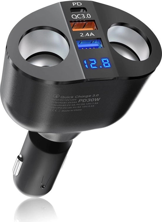 Accendino per Sigarette a Doppia Funzione - Caricatore di Ricarica per Accendino - Accendino per Sigarette con Ricarica USB - Accendino per Sigarette