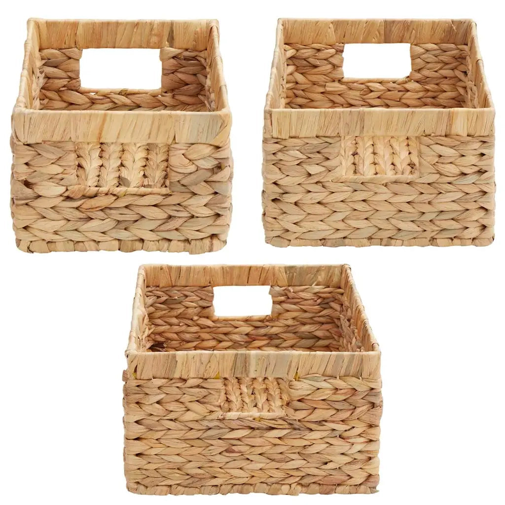 Cesti per Stoccaggio 3 pcs Naturale Giacinto d'acqua 42020142