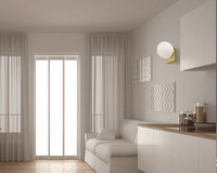 Lampada Da Parete Vetrata APP1009-1W Gold