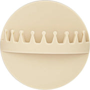 Douchewand con Dispositivo per Capelli con Progetto a Denti, Montaggio alla Parete e Potenza di Aspirazione - Previene la Bloccata Fuga d'Acqua - Silicone - Accessorio per Vasca da Bagno - Beige