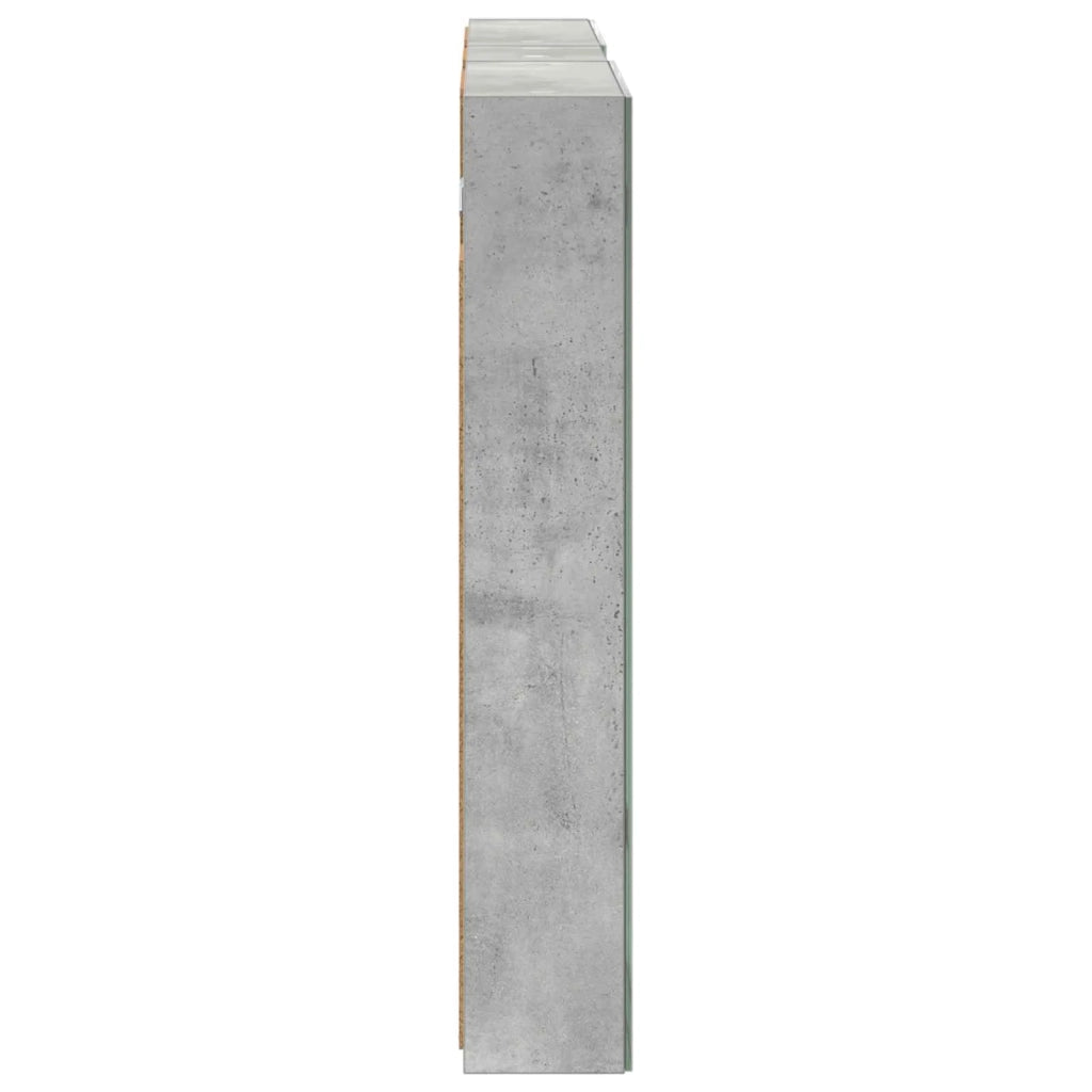 Set di Armadi da Bagno con porta 3 pcs 100 x 10,5 x 60,5 cm
