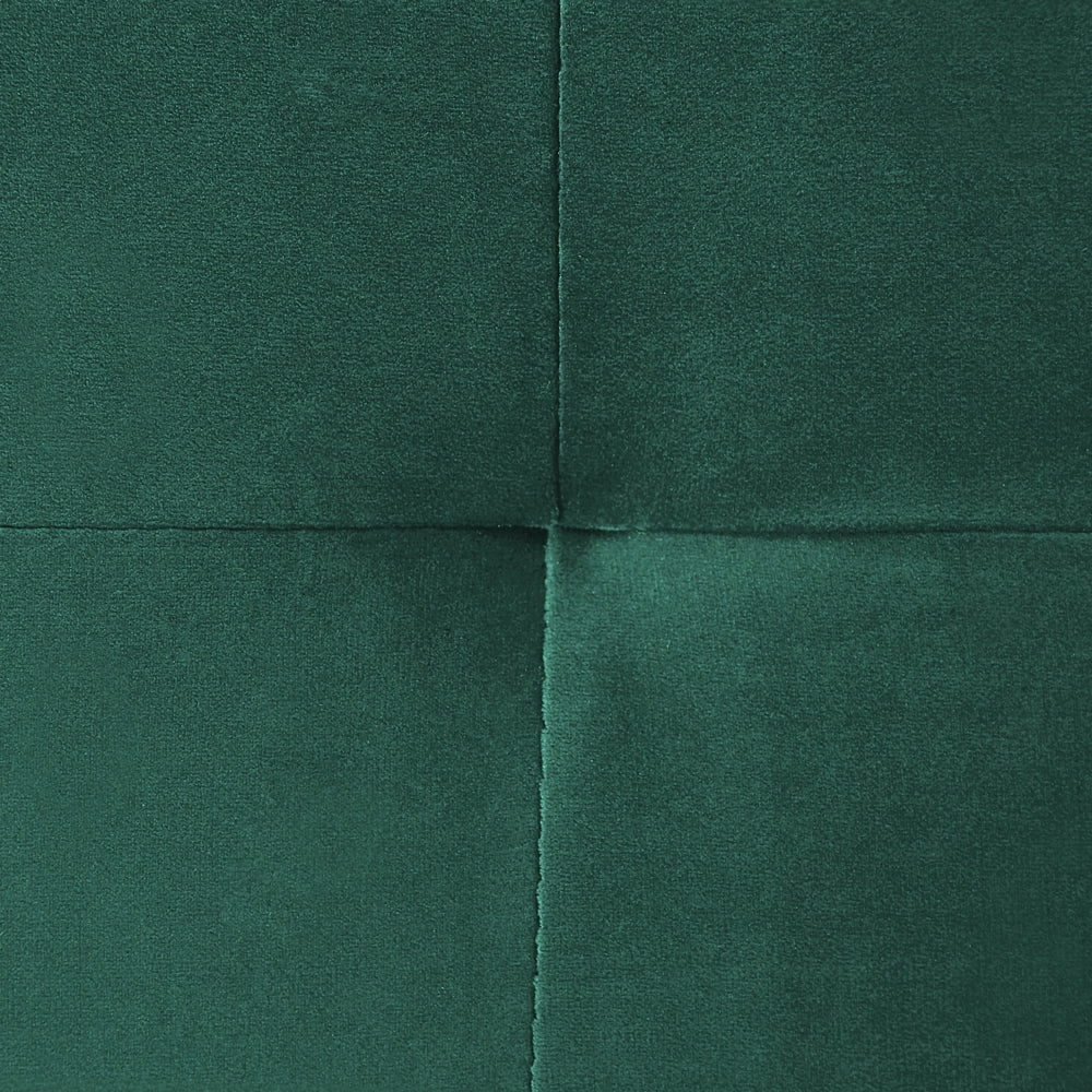 Divano ad angolo in velluto verde a forma di L a 5 posti con poggiatesta e braccioli regolabili Divano da soggiorno moderno