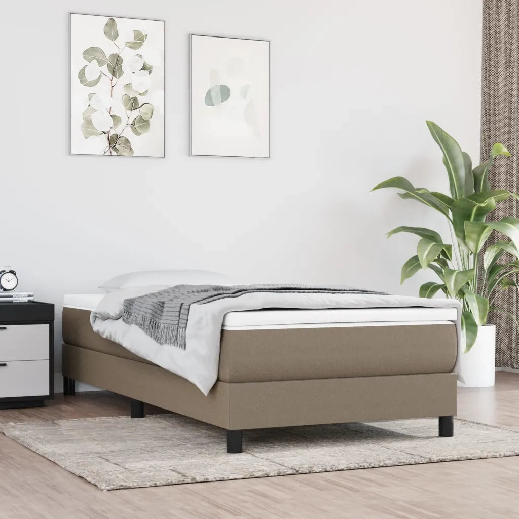 Materasso a Molle Insacchettate Grigio Tortora 100x200x20 cm cod mxl 43224