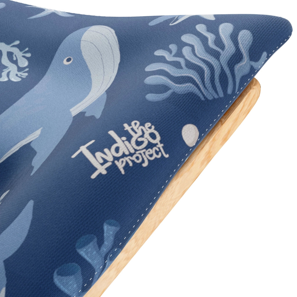 Wobly - Balance Board Montessoriana con cuscino tavola da equilibrio per bambini dai 3 anni 85x30 cm in legno