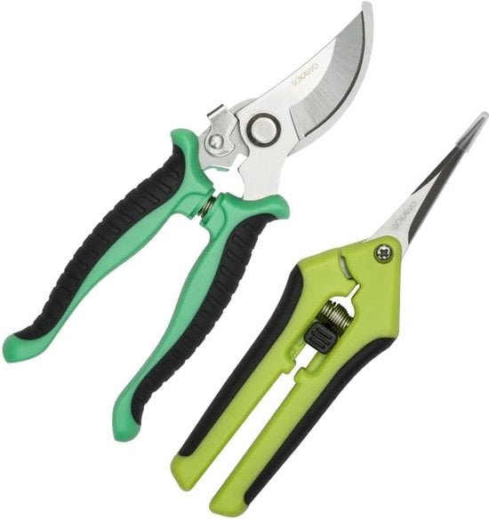 Set di Taglierini per la Rimozione delle Foglie, Taglierino per Piante, Taglierino per Rose e per Taglierini Precisi, Comodo da Tenere in Mano.