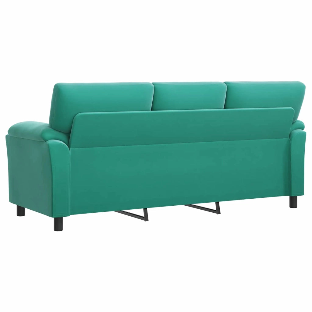 Divano Turchese 214 x 85 x 93 cm Velluto 42040859