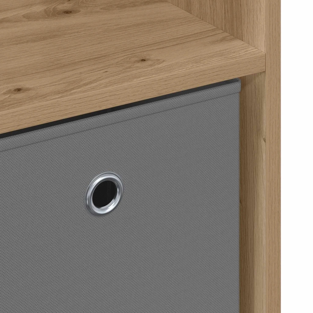 Credenza con cassetto Rovere artigianale 73,5 x 24 x 69,5 cm