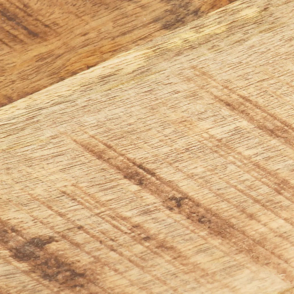 Piano Tavolo in Legno Massello di Mango 25-27 mm 80x80 cm 286030