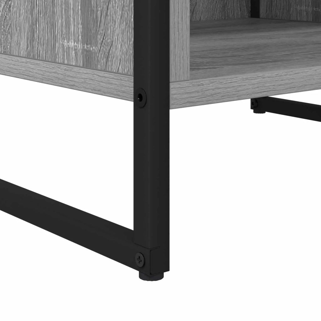 Mobile TV Grigio Sonoma 170,5 x 36 x 30,5 cm Legno multistrato 886519
