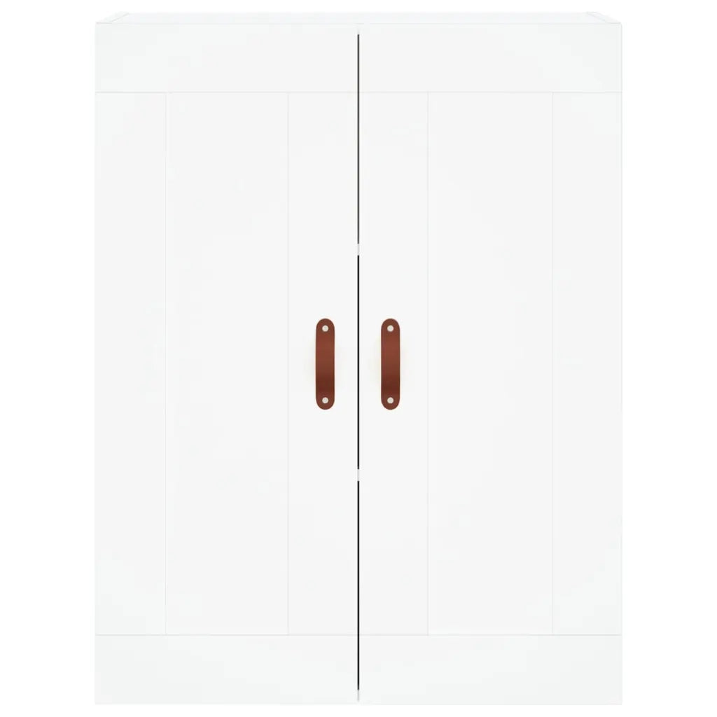 Credenza | Madia | Buffet da pranzo | Armadio da pranzo Bianca 69,5x34x180 cm in Legno Multistrato