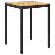 Tavolo Bar da Giardino Bianco e Nero 80 x 80,5 x 105 cm 901776