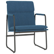 Poltrona | Sedia Lounge Blu 55x64x80 cm in Tessuto
