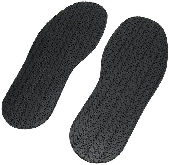 Scozzoli in gomma per scarpe - migliorata antiscivolo - riparazione di scarpe - flessibili e adattabili - riduzione del rumore - ideali per attività all'aperto