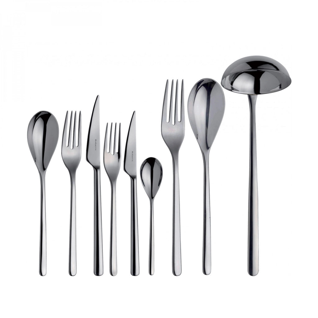 SINTESI, Posate Set 75 Pz, Scatola Gallery, Casa Bugatti