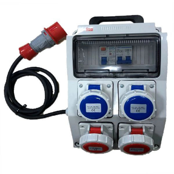 Rosi Quadro 2x2pt 2x3pt Cee 16a Ip55 M 4