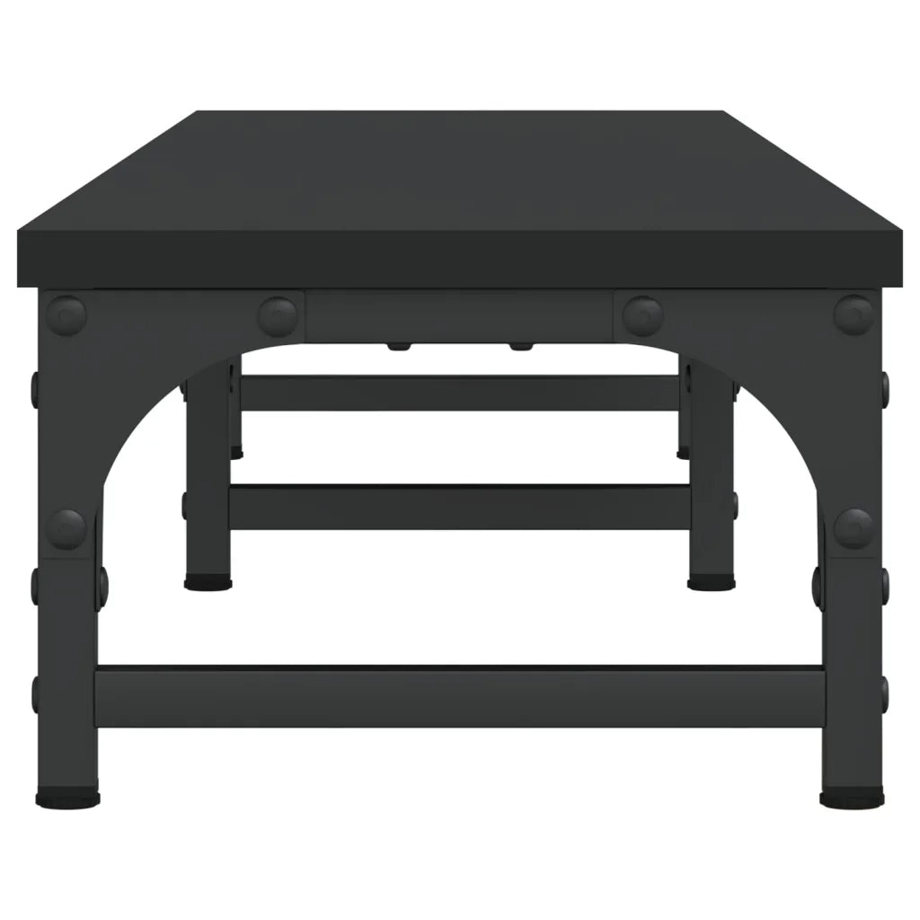 Supporto per Monitor Nero 105x23x15,5 cm Legno Multistrato 834010